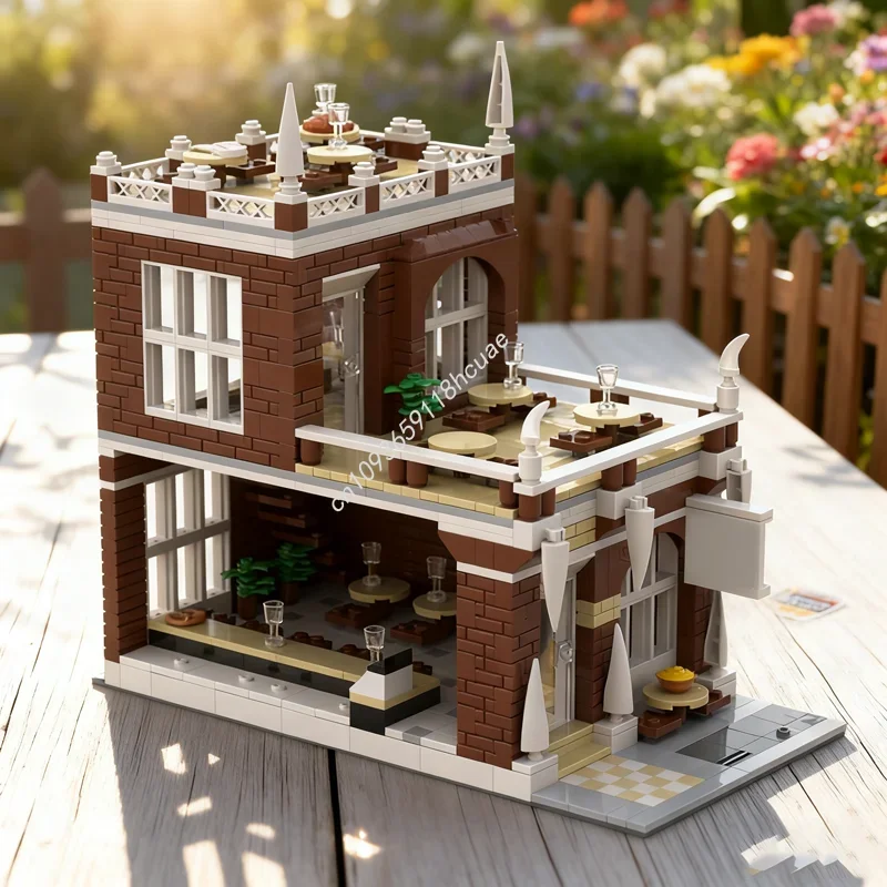 

1169pcs MOC The Sharptooth Modulared Model Building blocks toys Architecture Assemble idea Christmas gift Brick Kids Birthday