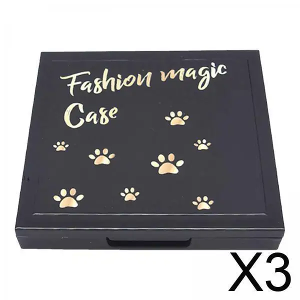 Empty Magnetic Makeup Palette ABS Plastic Storage Box for Shadows Lipsticks and False Eyelashes