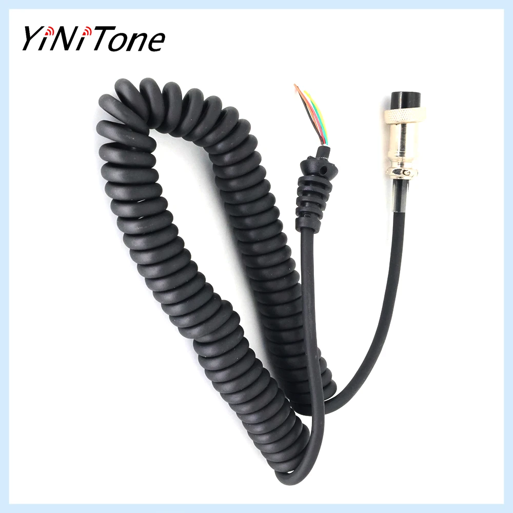 HM-36 8-Pin Speaker Mic Cable | Replacement for ICOM IC-229C/IC-449C & Kenwood TM-241A/TM-731A | 60cm DIY Repair Kit