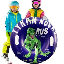 Winter Snow Sled Inflatable Snow Sled For Kids And Adults Inflatable Snow Tube For Boys And Girls Heavy Duty Snow Tube Made By