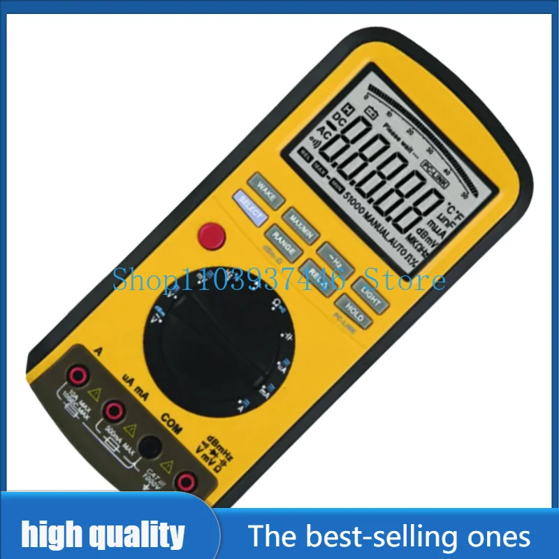 Digital Multimeter VA38 50000 Counts with USB Interface Compatible with Construction Heavy Equipment Industrial Manufacturing