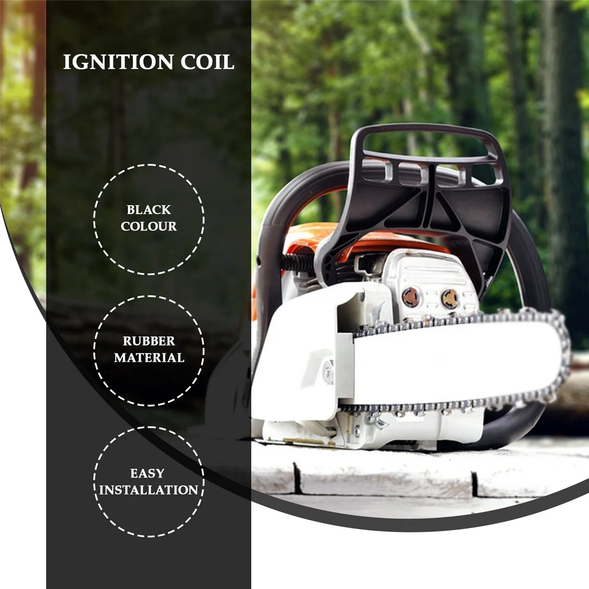 Husqvarna 135 140 전기톱용 N89R 점화 코일 모듈 마그네토 576705602   교체용 예비 부품