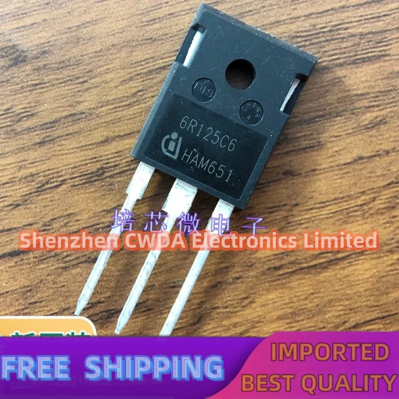 10PCS-20PCS  6R125C6 IPW60R125C6 TO-247 30A 650VMOS In Stock Can Be Purchased 