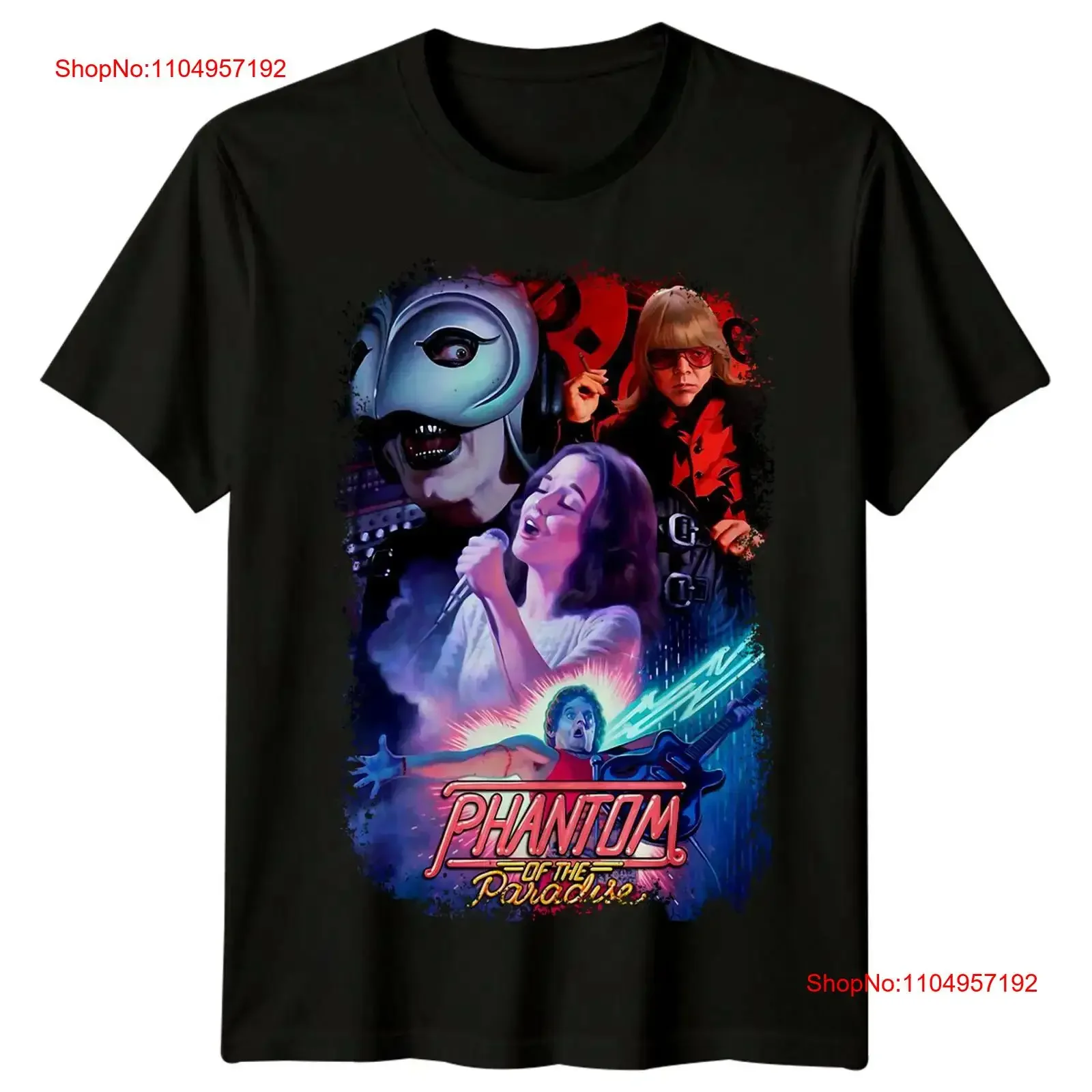 Phantom of the Paradise 1974 Movie Poster Inspired T Shirt Retro 80s vintage Washed Comfortable Slightly Stylish graphic homme