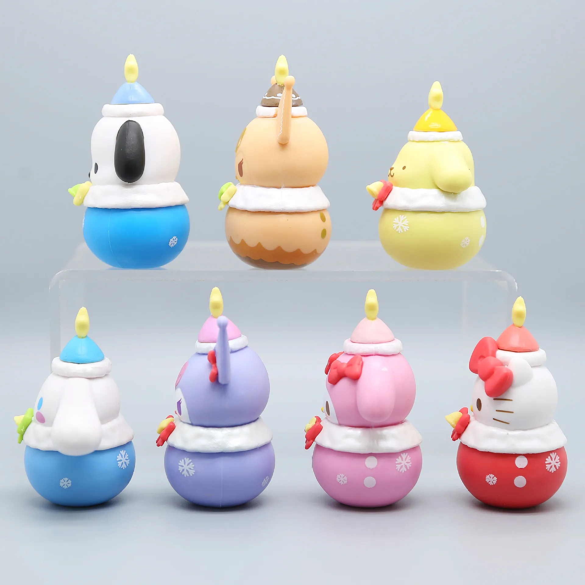 ตุ๊กตาซานลี่เคที คริสต์มาส น้องเมโลดี้ ปาชา คุโรมิ ของตกแต่งโต๊ะทำงาน น่ารัก กล่องสุ่ม