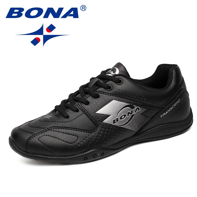 BONA New Arrival Typical Style Men Walking Shoes Lace Up Men Shoes Outdoor Jogging Sneakers Comfortable  Soft Men Athletic Shoes