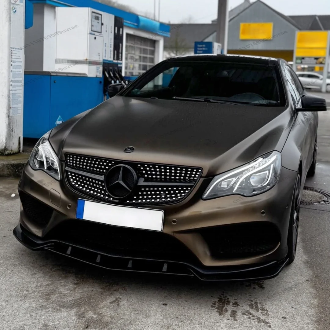 

Front Bumper Lip Splitter Spoiler Diffuser Bodykit For Mercedes Benz E Class C207 W207 AMG E300 E350 E500 2009-2012 Facelift