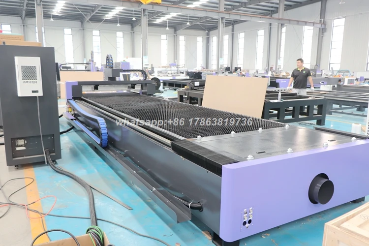 High Power 1530 1560 Plate Metal Cutting Machine 6000W Raycus Fiber Laser Cutter 3KW Fiber Laser Cutting Machine Metal Cutter