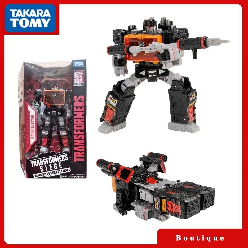 

In Stock Transformers Toys War for Cybertron:Siege Limited SG-EX Soundblaster Action Figures Collectible Gifts Classic Hobbies