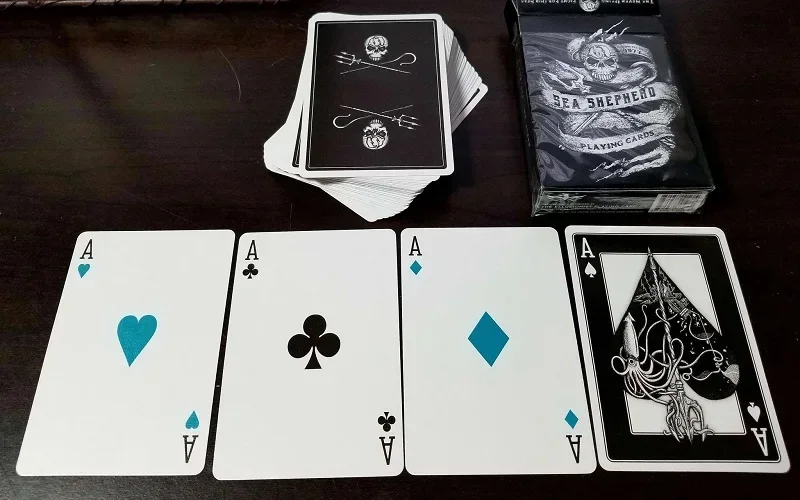 Ellusionist Sea Shepherd SSCS Carte da gioco Mazzo Giochi di carte da poker da collezione