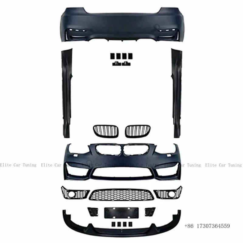 

Комплект обвеса M4 для BMW 3-й серии E92 E93 (2010-2012): решетка радиатора, боковые пороги, задний бампер, передний бампер, передний сплиттер