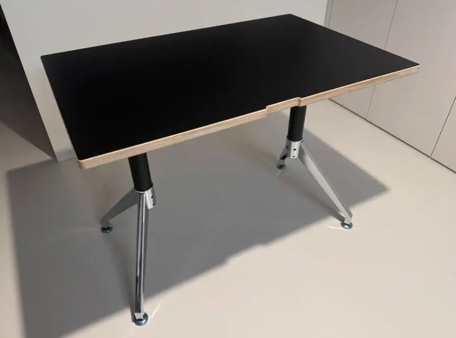 Support d'établi en fer forgé, étagère de table de conférence