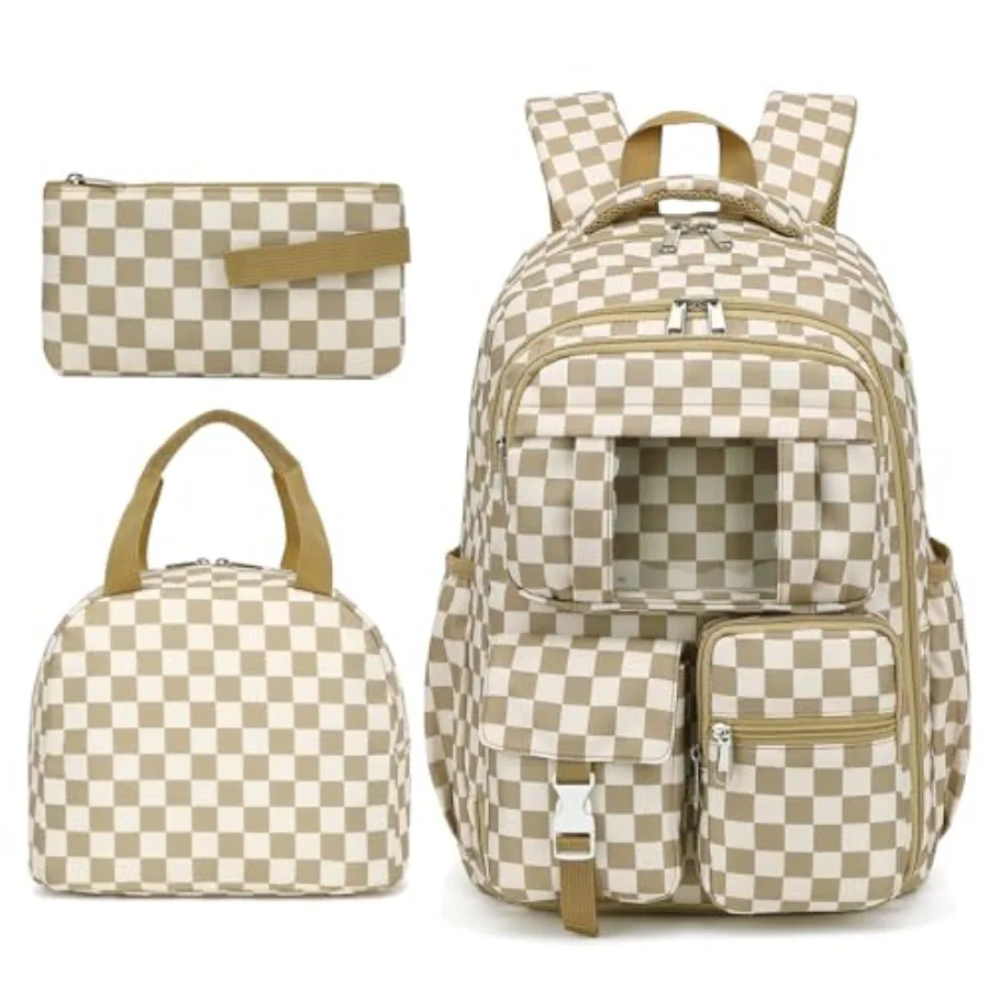 

Набор школьных рюкзаков для девочек - школьный рюкзак для подростков с ланч-боксом и пеналом для начальной и средней школы