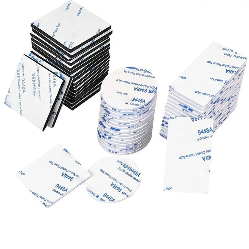 Almofadas de espuma adesivas Super Forte Dupla Face, Extra Forte, Fita para Casa, Acessórios de Escritório, 10 unidades, 20 unidades