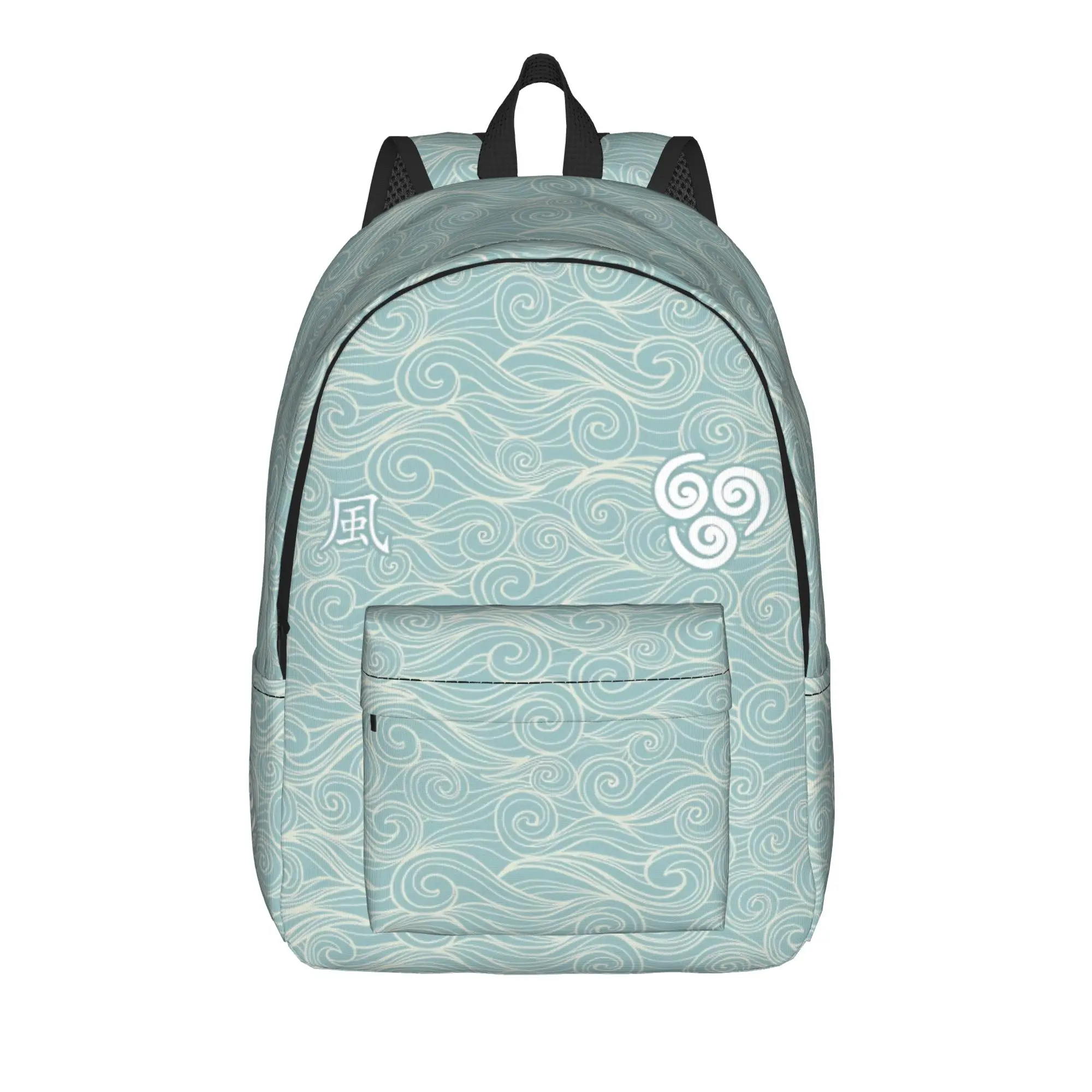 Air Temple Island Meelo Teenage Backpack Gift Student Work Avatars Airbende Anime Daypack for Men Women Laptop Canvas Bags