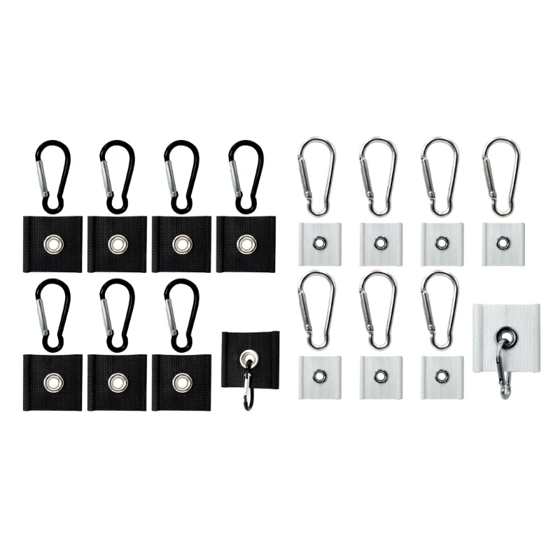 Trailers Tents Reinforced Nylon Hooks for Outdoor Awnings Secure Attachment