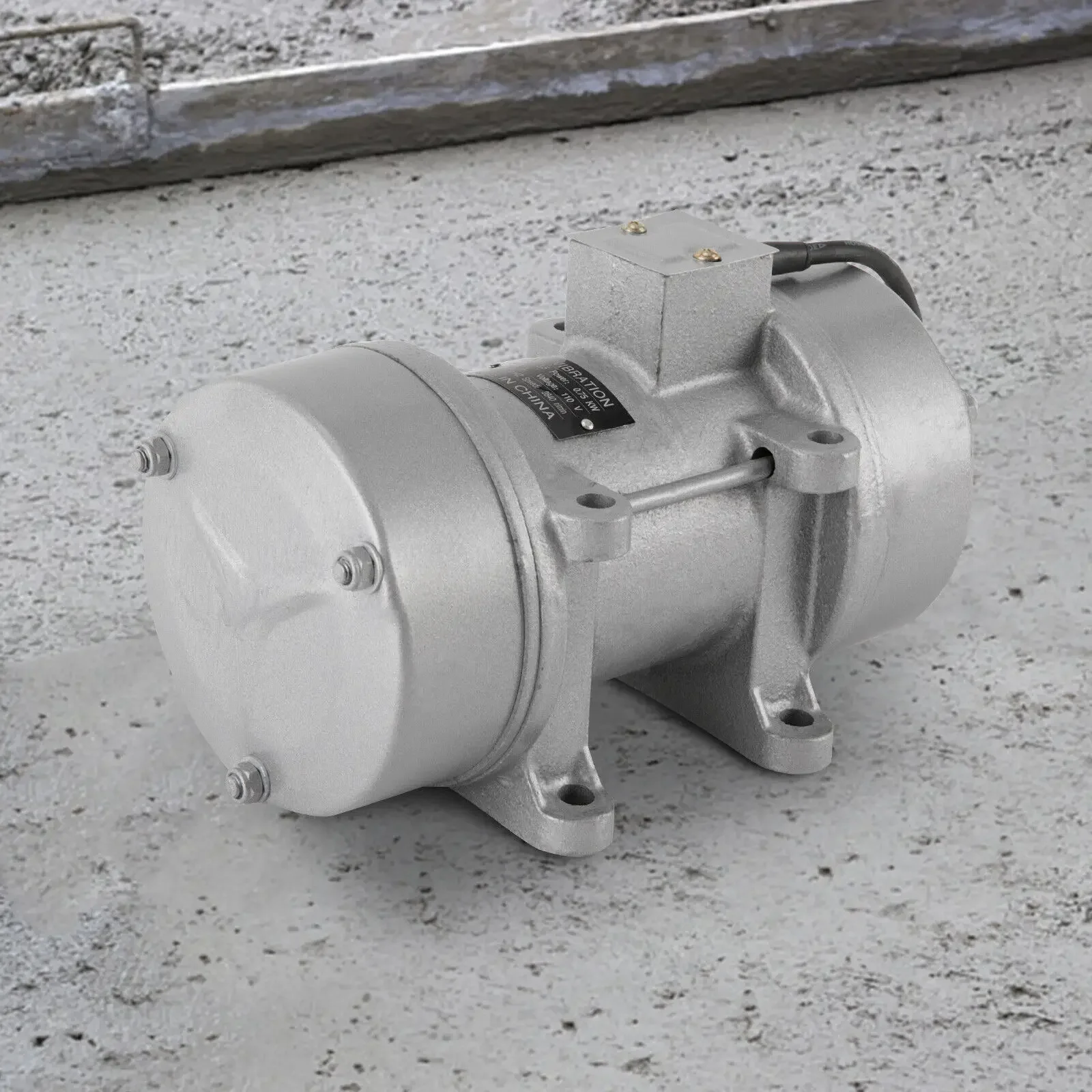 محرك هزاز خرسانة 750 وات محرك اهتزاز غير متزامن 2840 دورة في الدقيقة لمنصة البناء