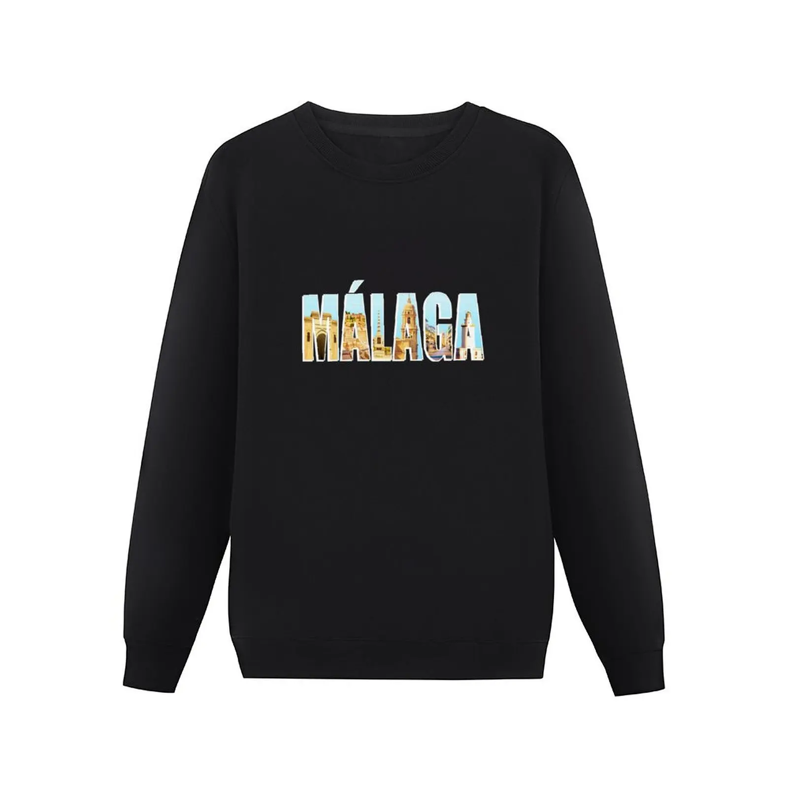 Malaga, Souvenir Pullover Hoodie korean clothes men's sweatshirts