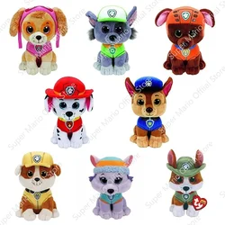 23cm Paw Patrol cute Cartoon Dog peluche bambole morbido farcito peluche ciondolo giocattoli Chase Marshall Rocky Skye macerie regalo di compleanno per bambini