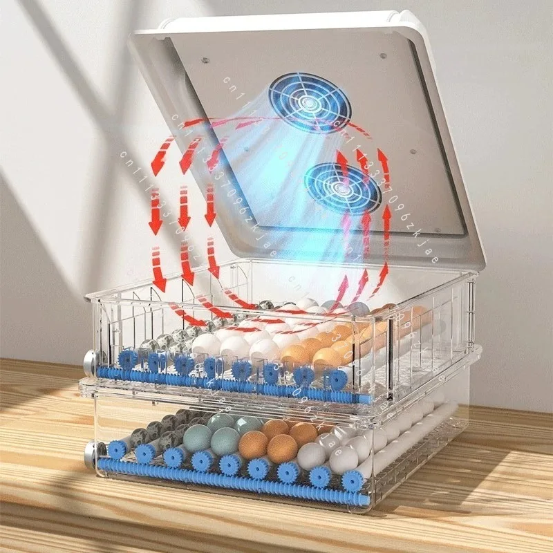 Fully Automatic Egg Incubators Smart Home Rutin Chicken Breeding Incubators Modern Multi-functional Household Eggs Incubators
