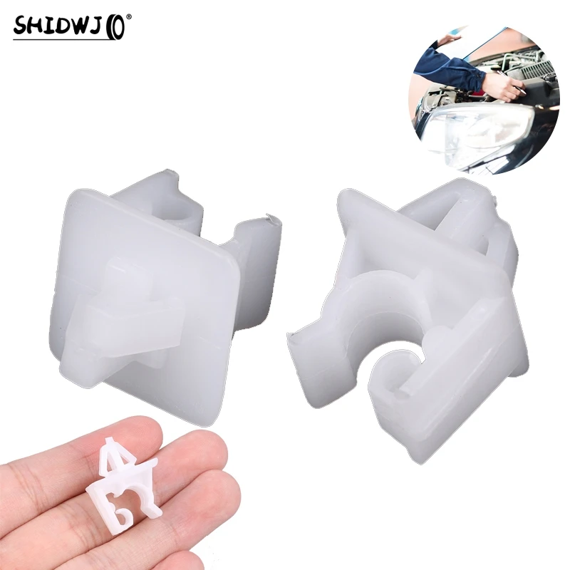 2Pcs/set High-quality Car Hood Prop Stay Hold Down Clip Retainer For Mazda 626 B2200 B2600 MPV MX-6 G030-56-693A