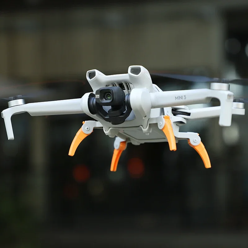 Mini 3  Foldable Landing Gear Heighten Extended Leg Protector Support  Fixer For DJI Mini 3 Drone Accessories