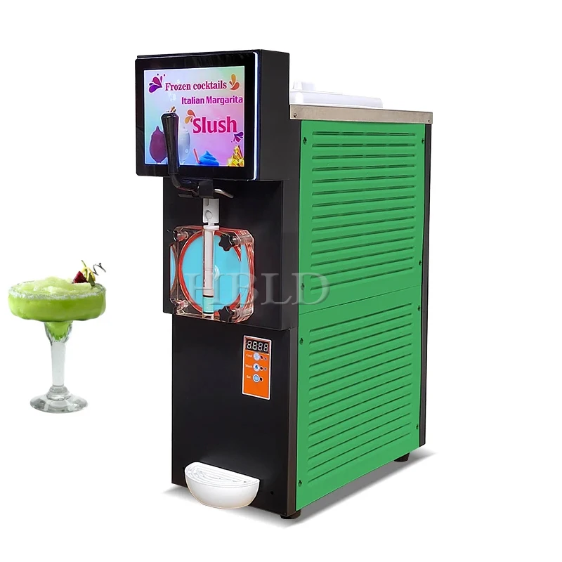 Single Can Snow Melting Machine, Large Capacity Strawberry Smoothie Machine, Self-Service Restaurant, Frozen Beverage Machine