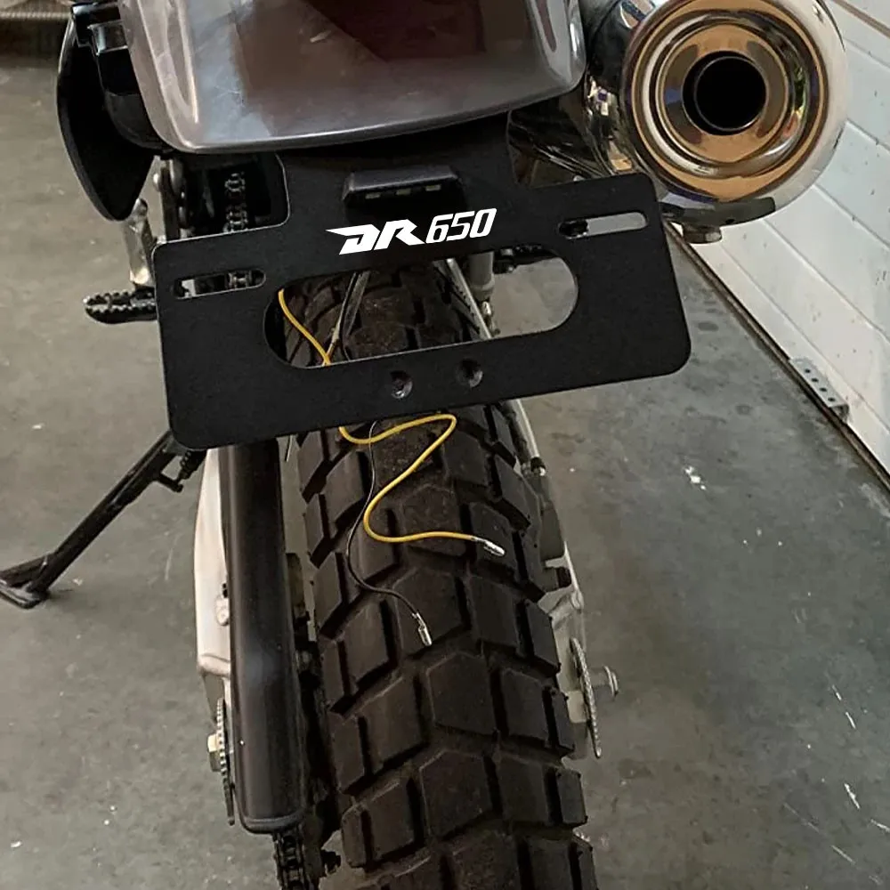 2024 2025 License Plate Bracket Holder DR 650 S SE For Suzuki DR650SE DR650S DR650 1996-2023 2013 2012 2011 2010 2009 2008 2007