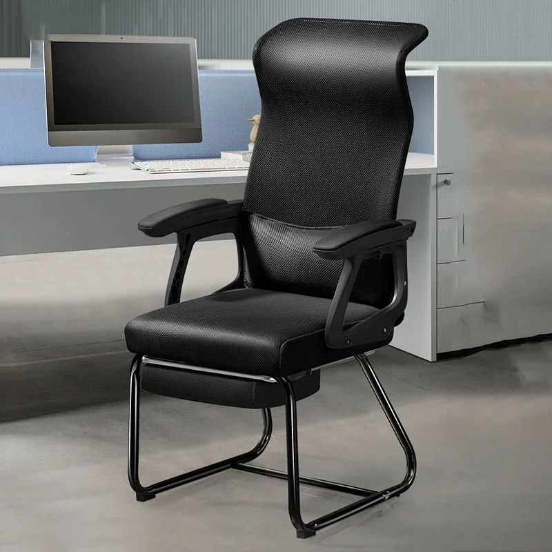 Trendy Meeting Office Chair Ergonomic Mesh Work Modern Relax Cheap Black Unique Chaise Ergonomique Bureau Home Furniture