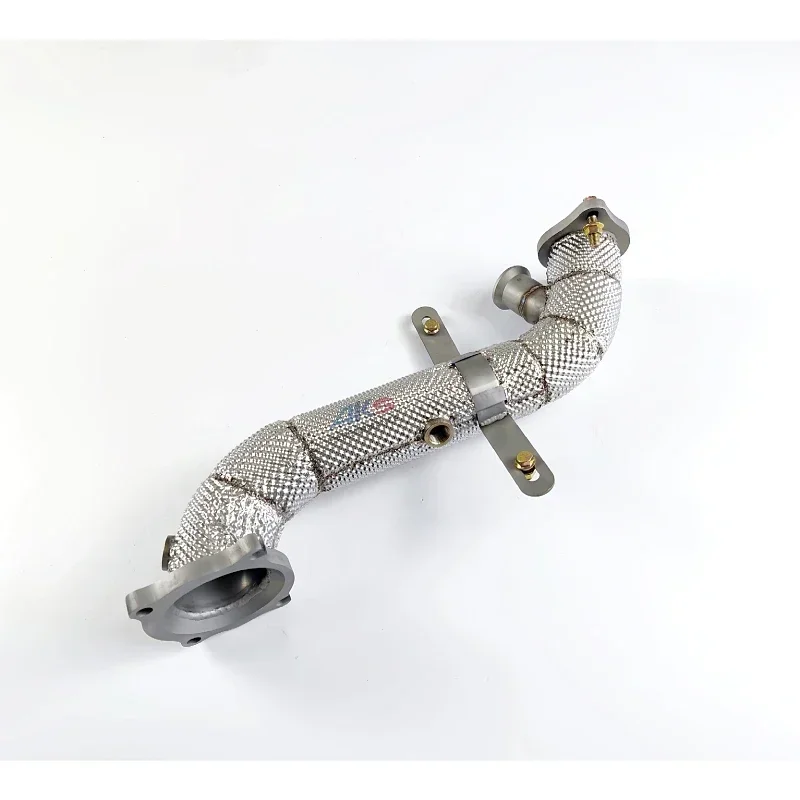 Heatshield Downpipe For Alfa Romeo Giulia Stelvio 2017+ Catless 2.0T  Delivery to home