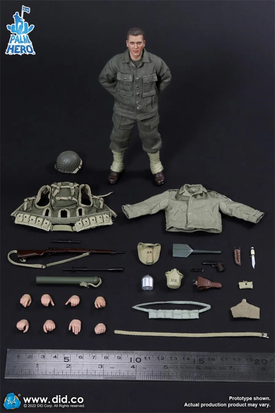 1/12 Scale Hero American Rangers Sniper Male Soldier Suit Collection Photography Gift  6Inch Action Figure Body Doll