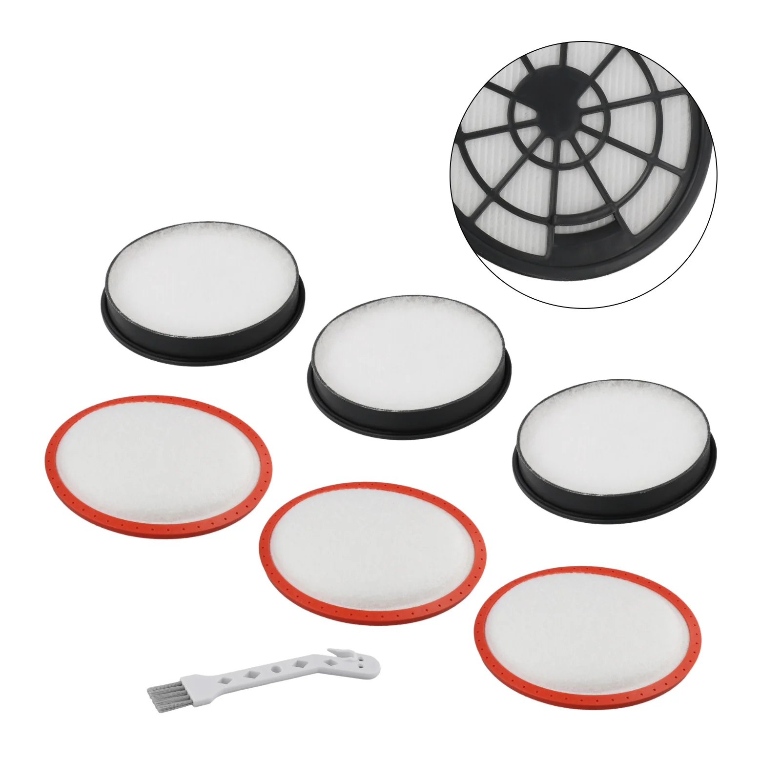 Kit prefiltro di ricambio tipo 95 da 3 pezzi per accessori per aspirapolvere Vax Air Compact Series Strumenti per la pulizia della casa