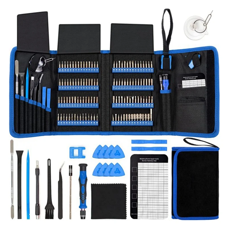 

142-In-1 Screwdriver Set Multifunctional Multi-Angle Screwdriver Set Tool Set Durable High Guality
