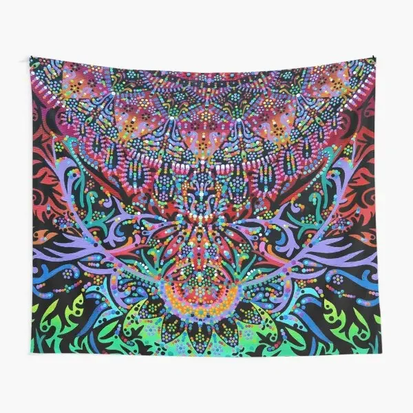 

Mandala Energy Tapestry Printed Colored Travel Bedspread Decor Blanket Room Bedroom Wall Living Beautiful Hanging Decoration