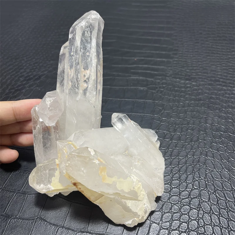 

750g Natural Raw Quartz White Clear Crystal Cluster Healing Stones Crystal Point Specimen Home Decoration Raw Crystals