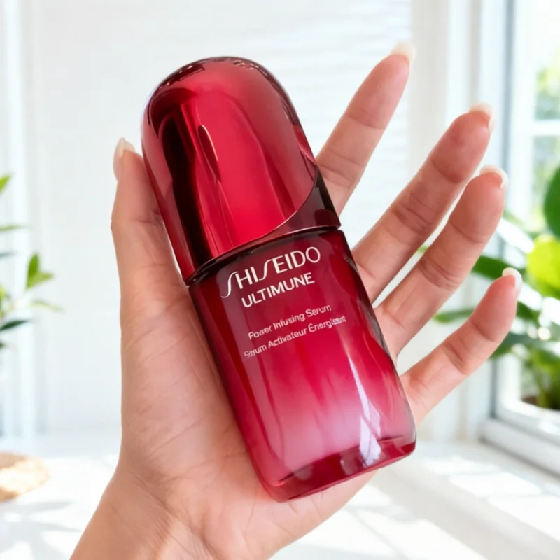 SHISEIDO Ultimune Concentrate 30ml 4th Generation - Power Infusing Anti-Aging Strengthening Face Serum for Glowing Skin Original