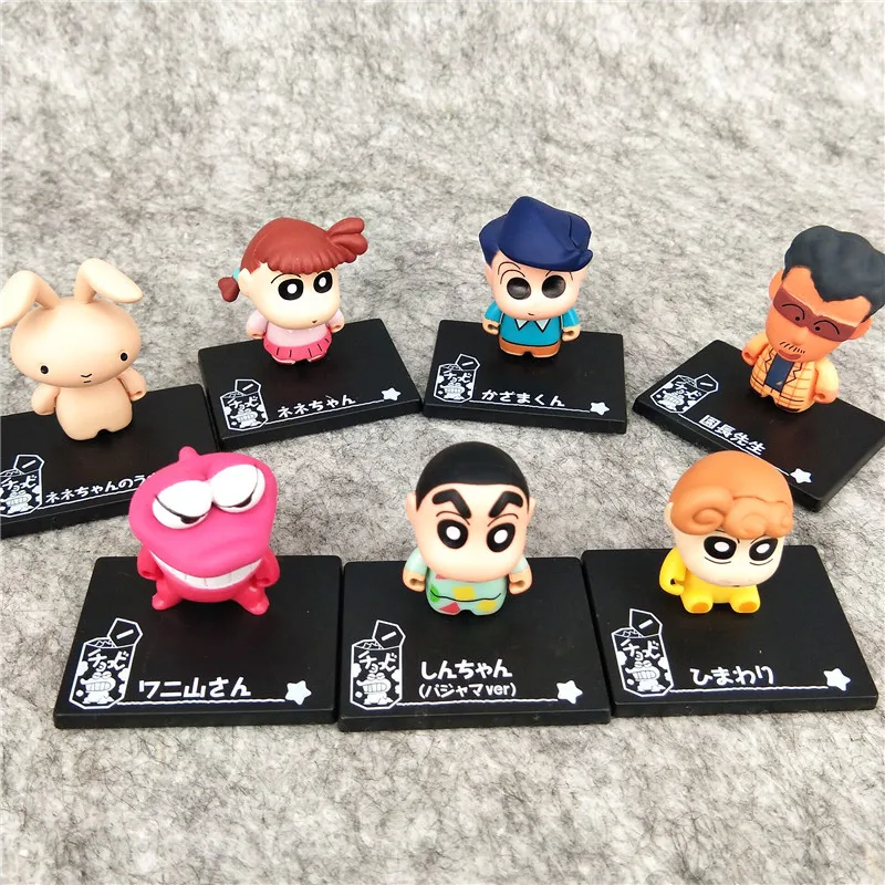 

Gashapon Капсульные игрушки Карандаш Шин-тян Детский сад Серия Аниме Фигурка Куклы Подарки Игрушки Соберите украшения