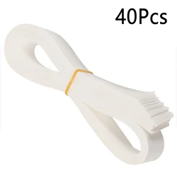 40pcs Banknote Paper Money Bands Bills Currency 30cm Long Cash Paper Straps Money Wrappers Organizer For Bank Supermarket
