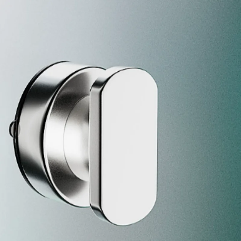 Suction Cup Non‑Slip Shower Safety Handle No‑Drill Bathroom Grab Bar Stable Support Rail for Bathtub Glass Door Elderly Care