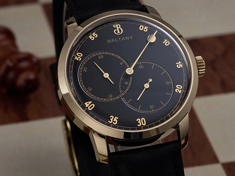 Baltany S4098 Original Herrenuhr mit asymmetrischem Zifferblatt, Saphirglas, leuchtend, wasserdicht, lässig, Business-Quarz-Armbanduhr – Detail 7