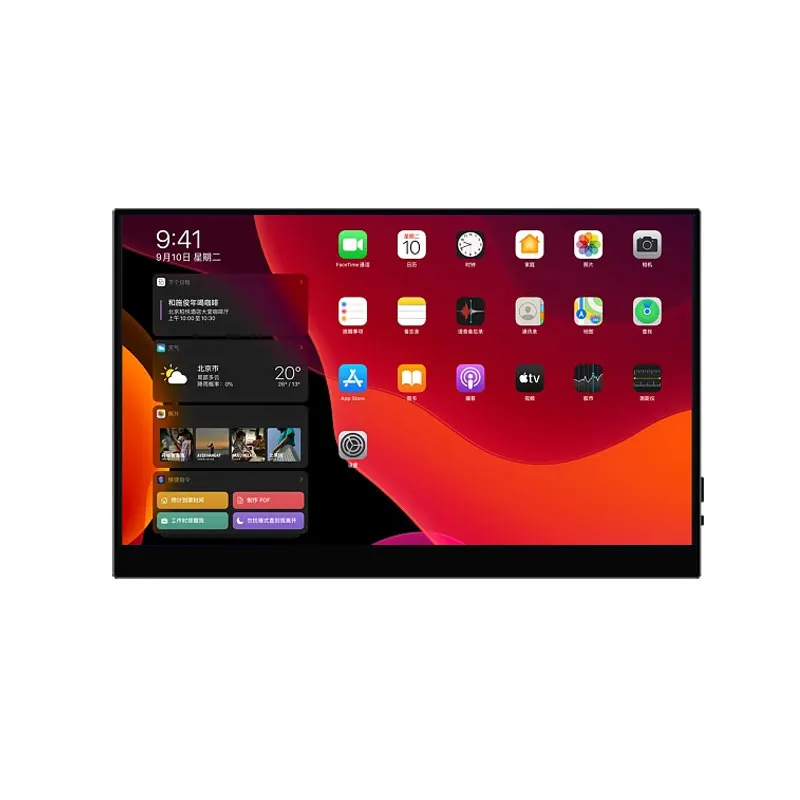 15.6 Inch 144hz Portable Monitor Type-c HDMI Portable Display External 4K Secondary Game Screen