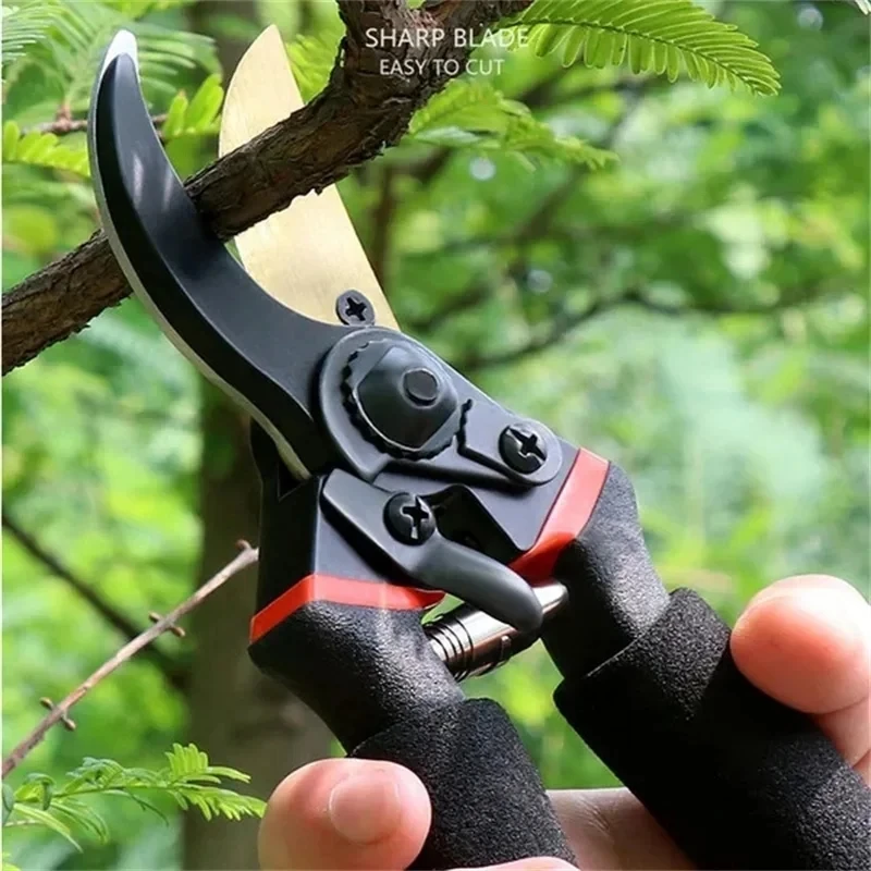 Imagem -02 - Multifuncional Fruit Branch Poda Forte Tesoura de Jardim Poda Grossa Pruners de Mão Tesoura Profissional