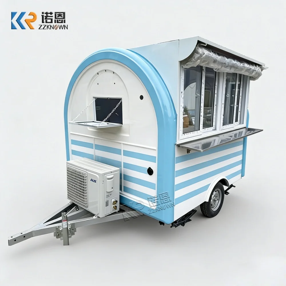 

Mobile Food Truck With Full Equipment Outdoor Camping Catering Cart Commercial Street Food Vending Cart Mobile Kitchen
