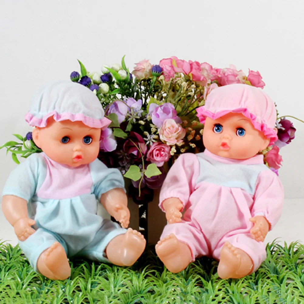 10 Inch Doll Baby Reborn Dolls With Foldable Baby Doll Stroller Baby Dolls Cute Clothing Suit For Girls Reborn Doll Random Color