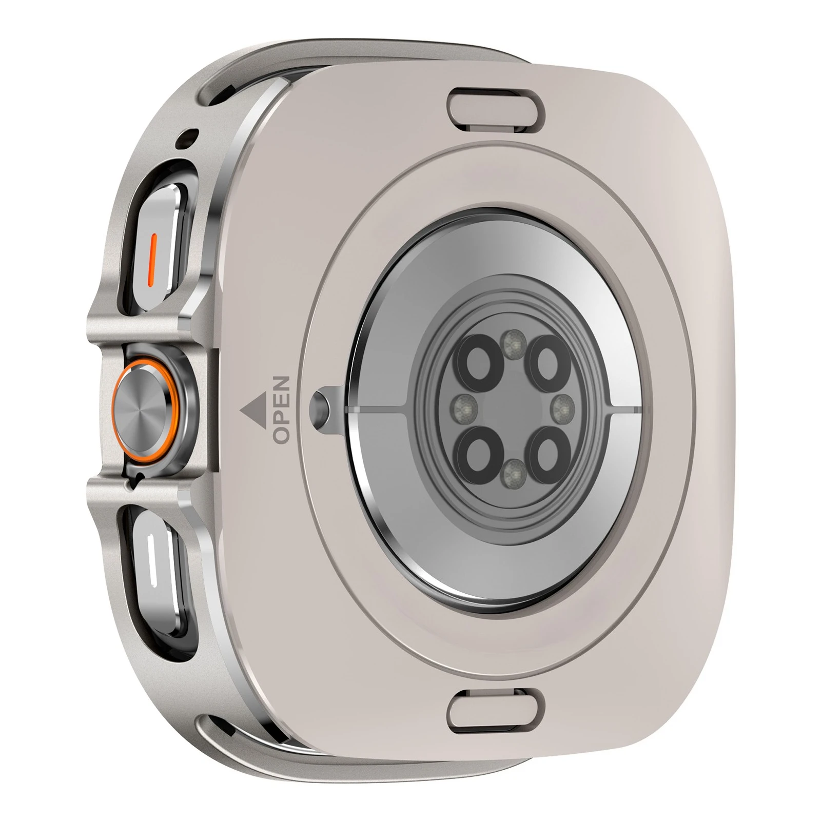 Capa de metal dura masculina de negócios de luxo para samsung galaxy ultra 2025 47mm quadro capa protetora para galaxy watch ultra 2024 47mm