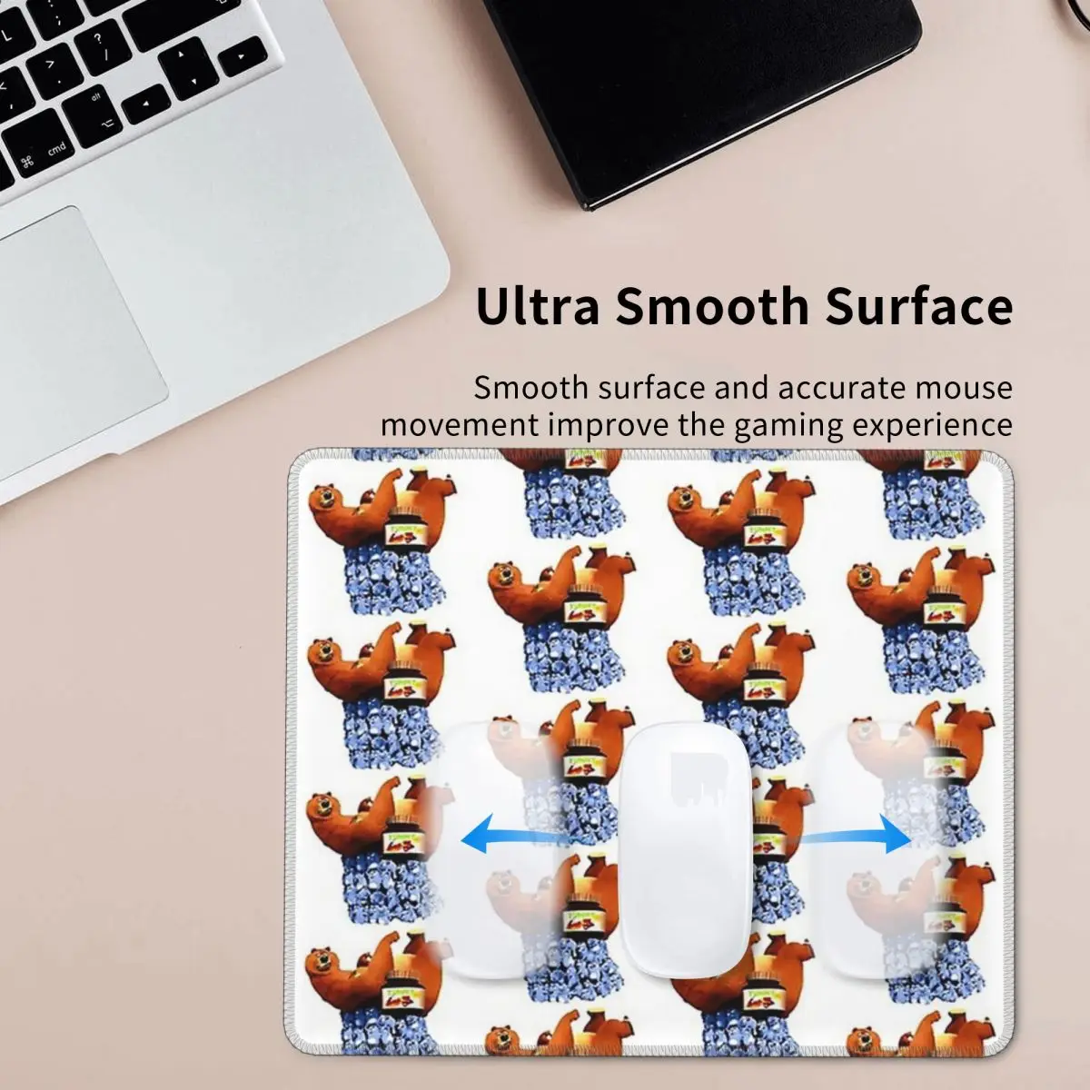 

Коврик для мыши Grizzy And The Lemmings, коврик для компьютерной клавиатуры, коврик для мыши, игровой коврик для ноутбука, офисные аксессуары, коврики для стола