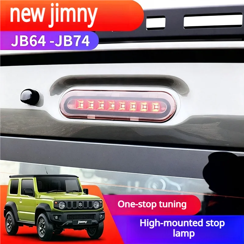 2019-2026年新型ジムニー用ledハイマウントブレーキライト、ジムニー改造リアドアブレーキライトに適しています。