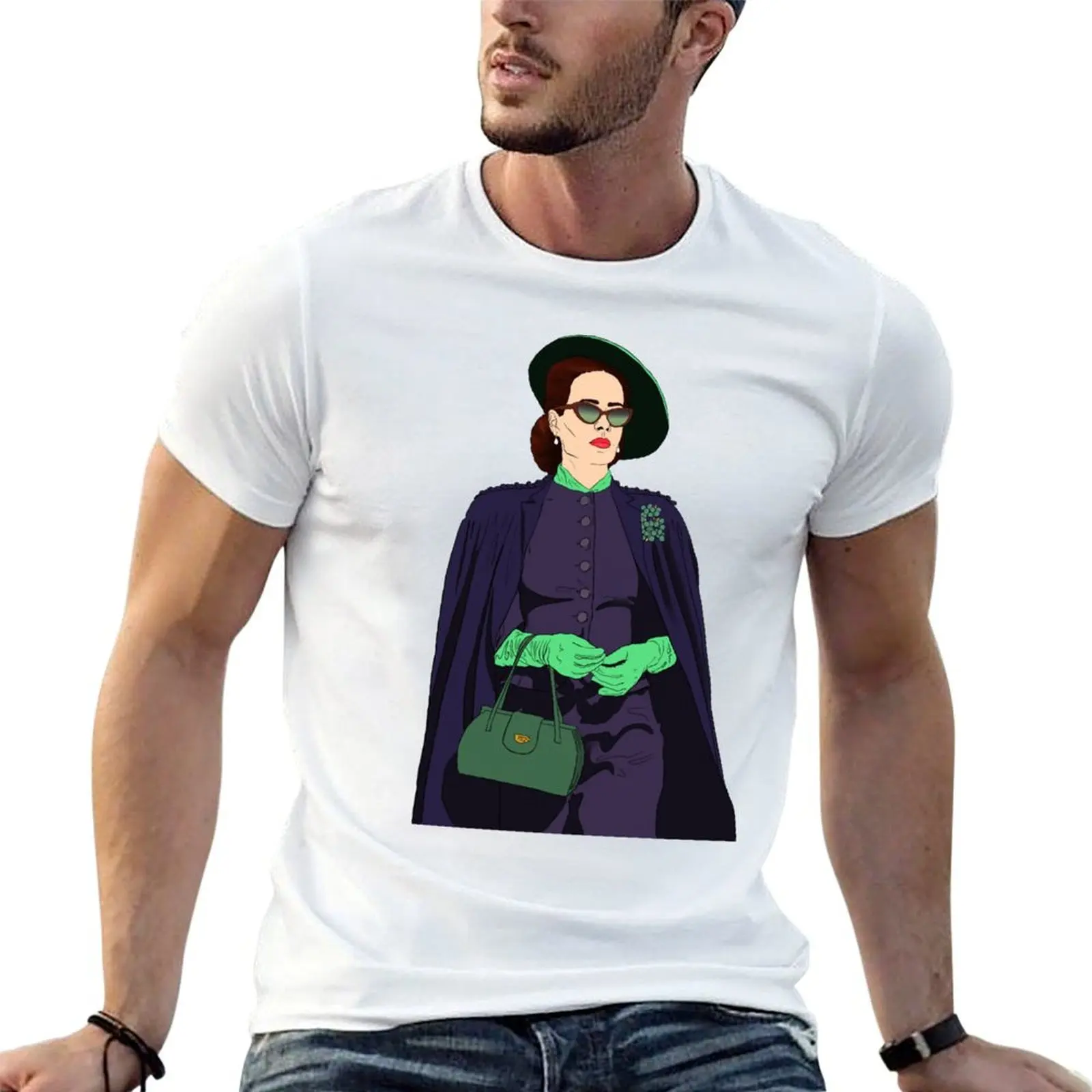 

Ratched- Sarah Paulson Sticker T-Shirt t shirts for man graphic tees t shirt man cotton T-Shirt