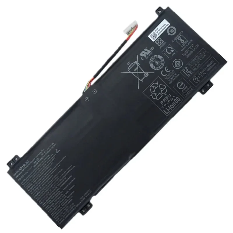 

AP16K4J AP16K5J KT 00205003 NX.GPZEK.002 Laptop Battery For Acer Chromebook Spin 11 R751T R751TN CP511 C5P3 N14N N16Q14 C6DQ C