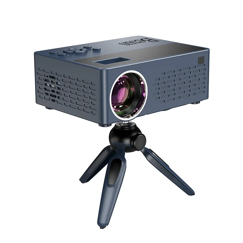 جهاز عرض صغير PRO PRO ، ولومينز ، يدعم من من من من من من من من من من من من من من من من من خلال P ، مع عصا تلفاز عالية الدقة ، هاتف ذكي ، USB ، AV